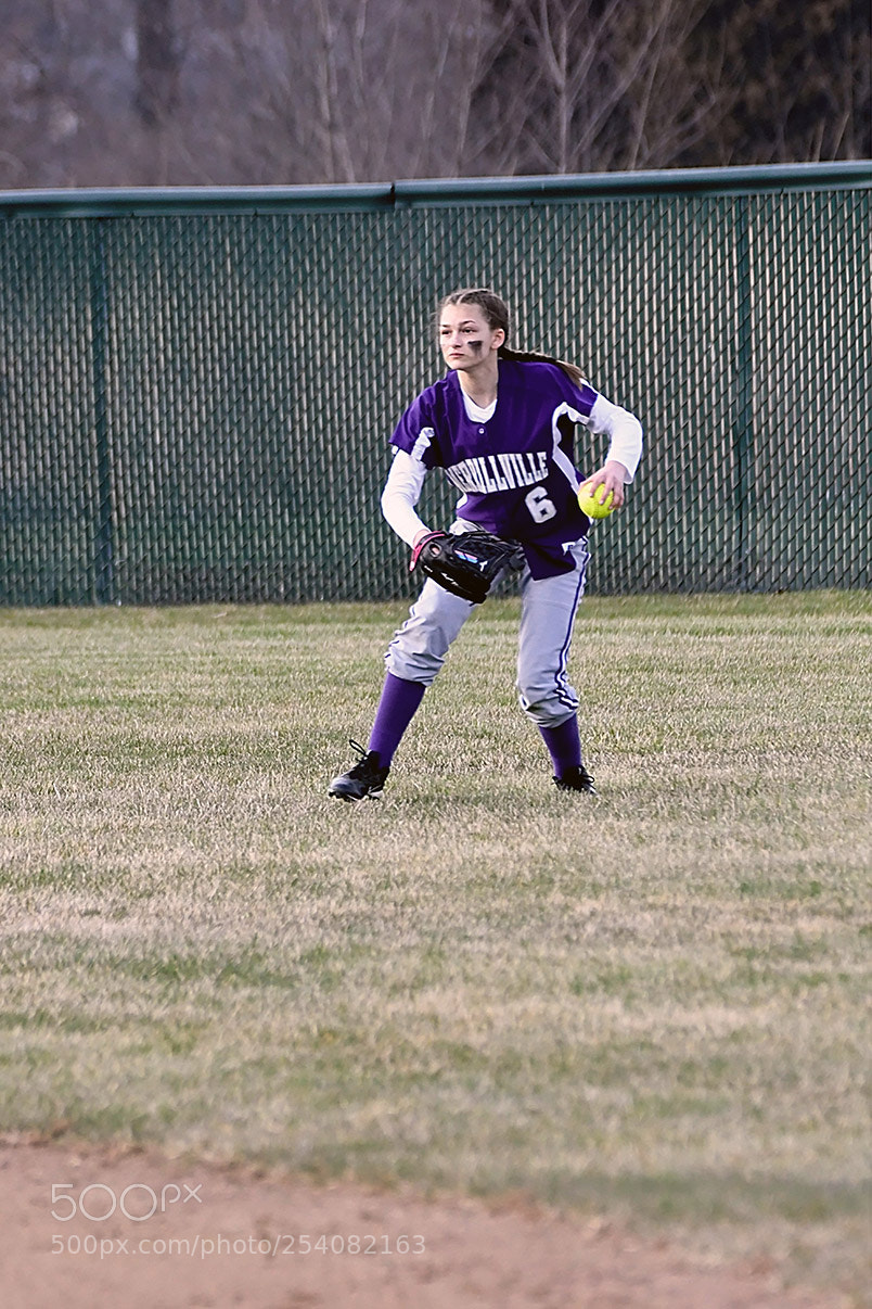 Nikon D500 sample photo. Softball photography