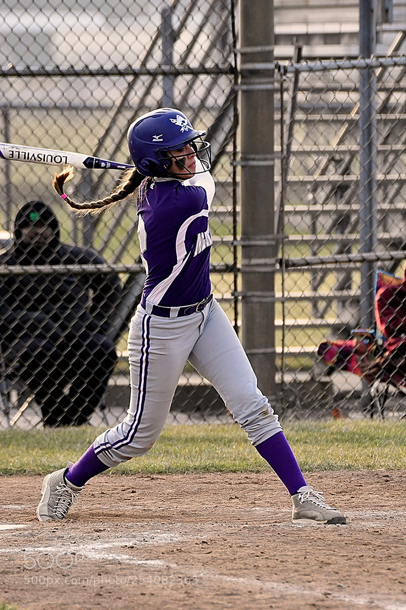 Nikon D500 sample photo. Softball photography