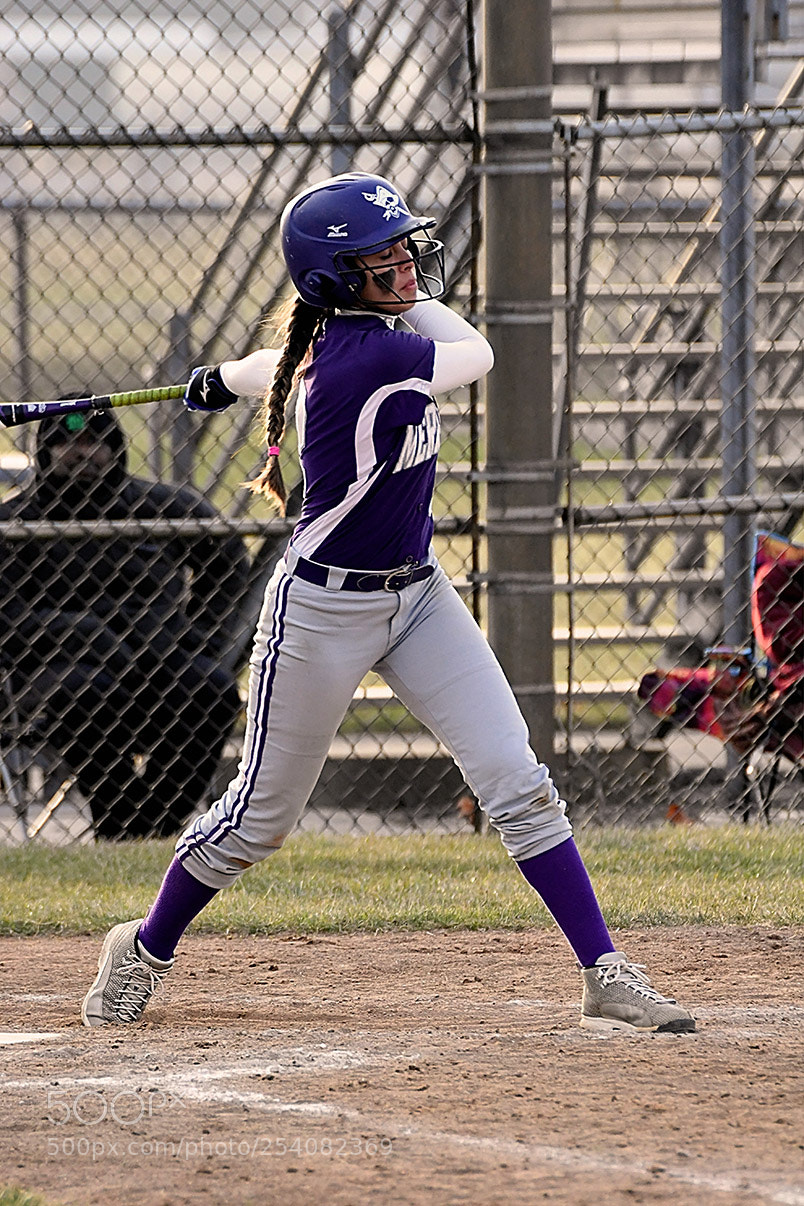 Nikon D500 sample photo. Softball photography