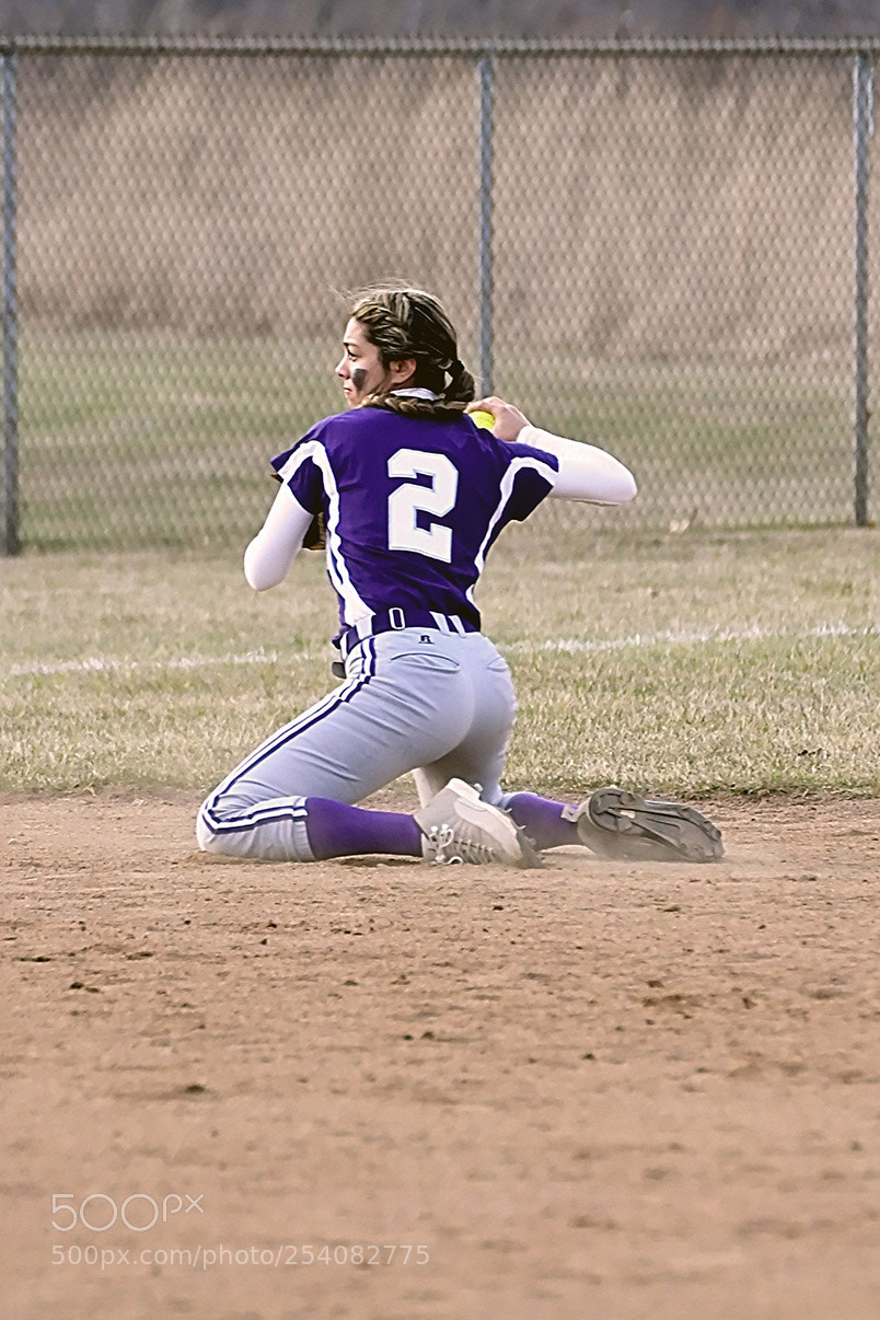 Nikon D500 sample photo. Softball photography