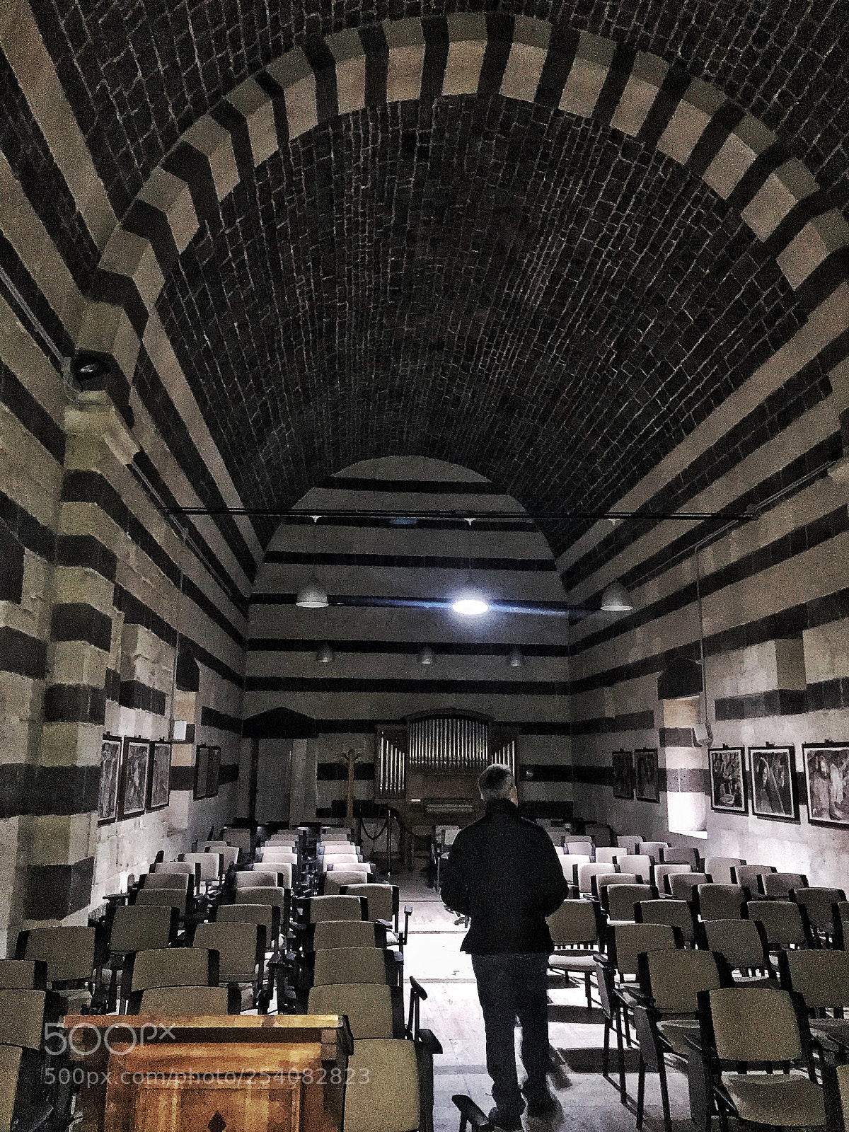 Apple iPhone 7 sample photo. Inside the monastery photography