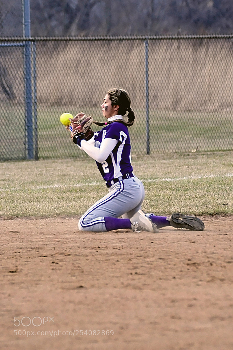 Nikon D500 sample photo. Softball photography