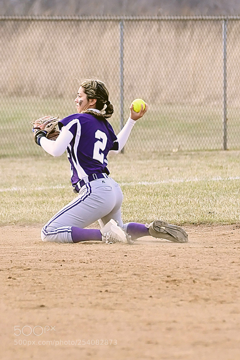 Nikon D500 sample photo. Softball photography