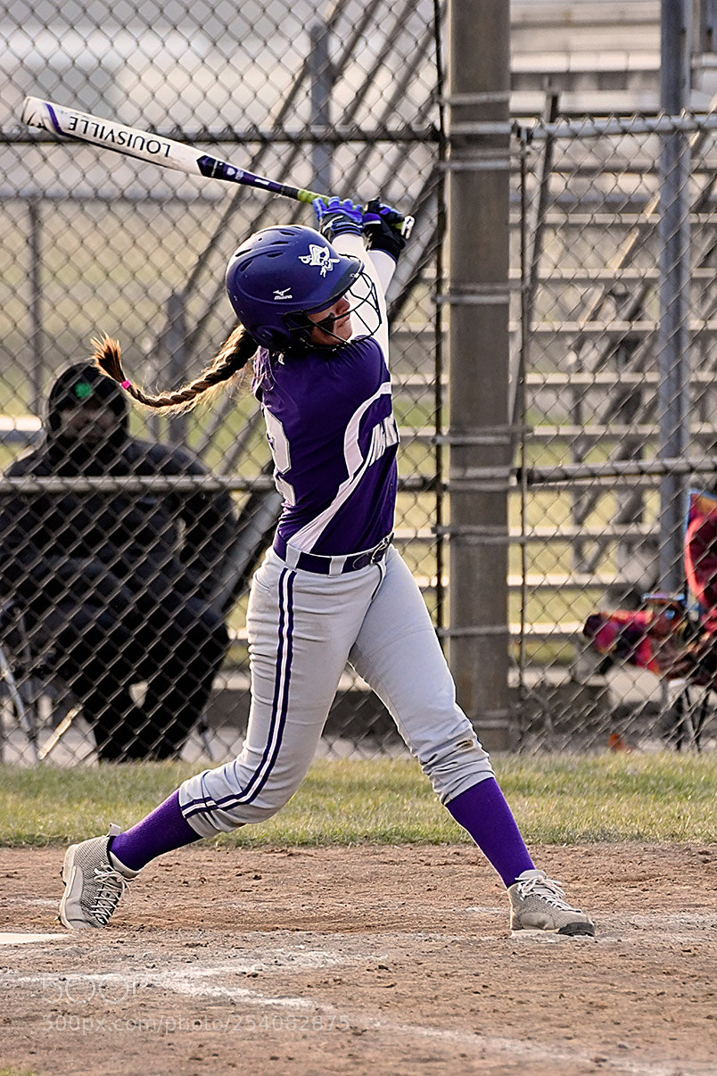 Nikon D500 sample photo. Softball photography