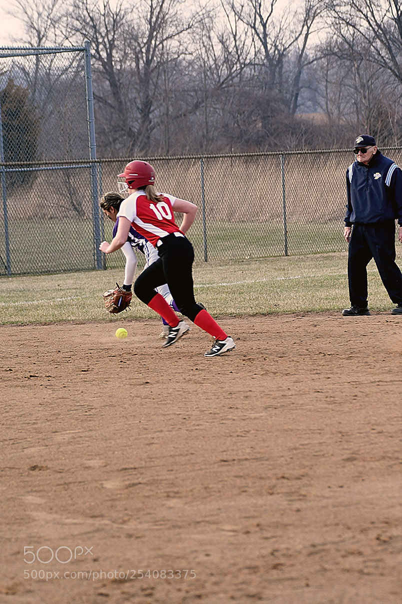 Nikon D500 sample photo. Softball photography