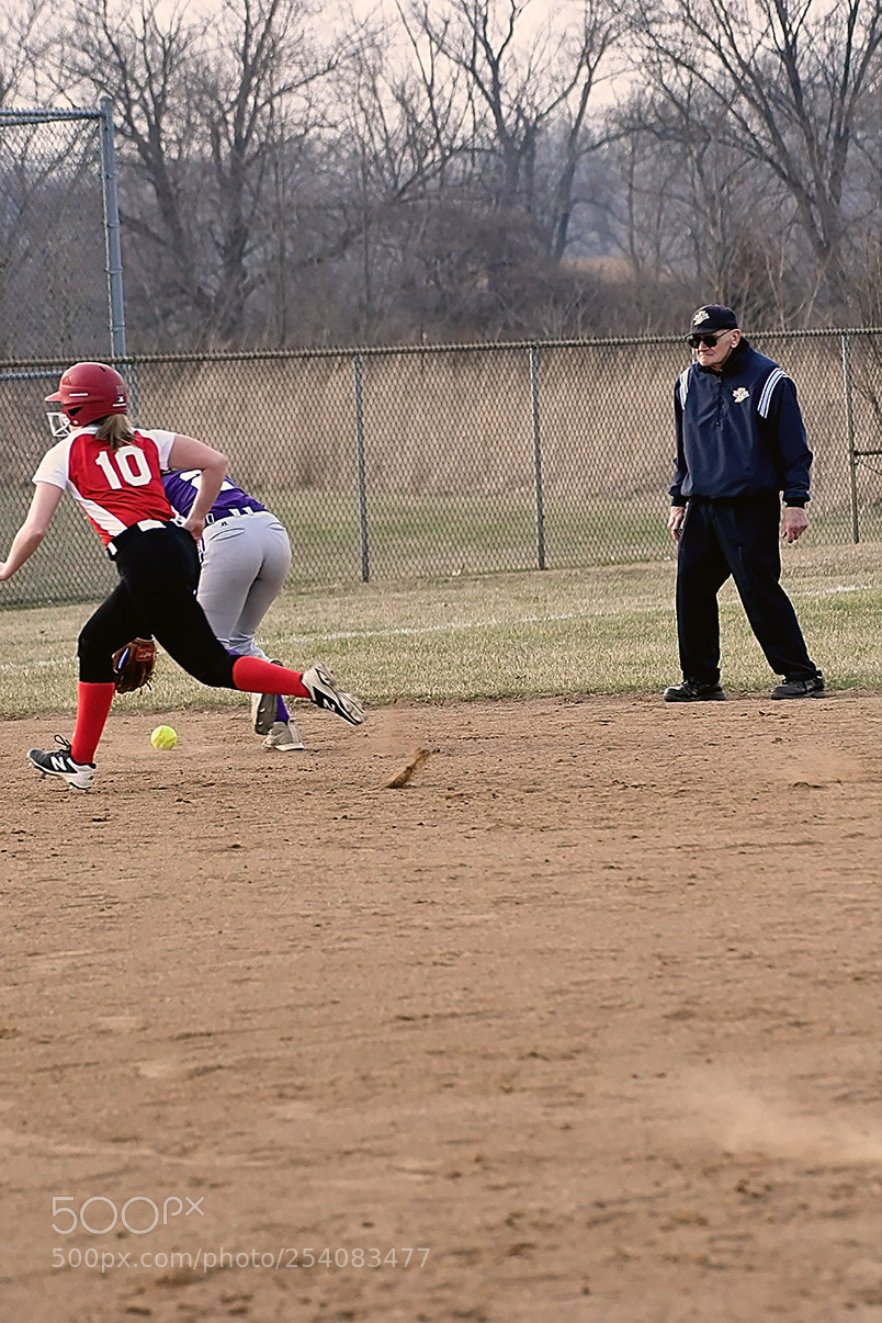 Nikon D500 sample photo. Softball photography