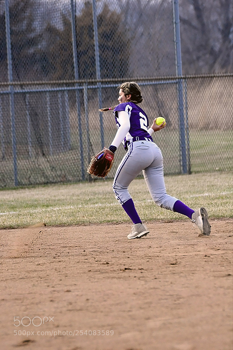 Nikon D500 sample photo. Softball photography