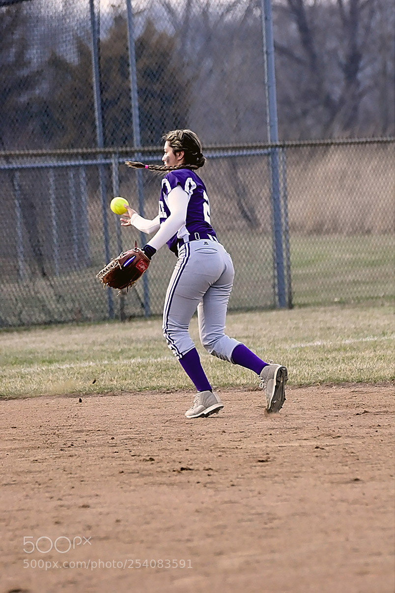 Nikon D500 sample photo. Softball photography