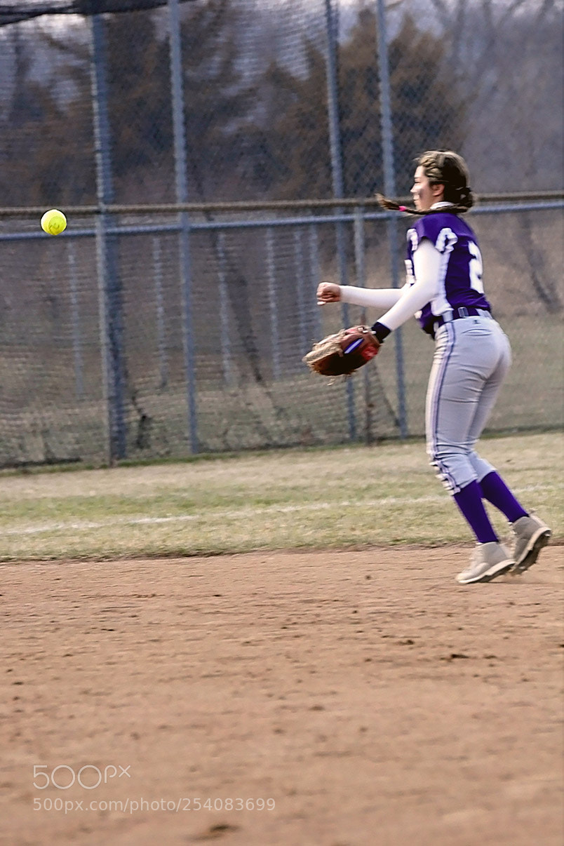 Nikon D500 sample photo. Softball photography