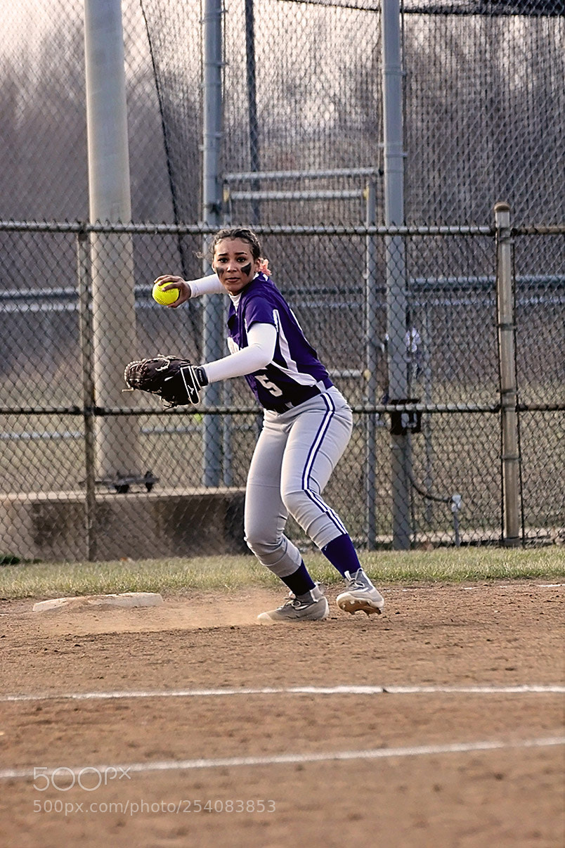 Nikon D500 sample photo. Softball photography