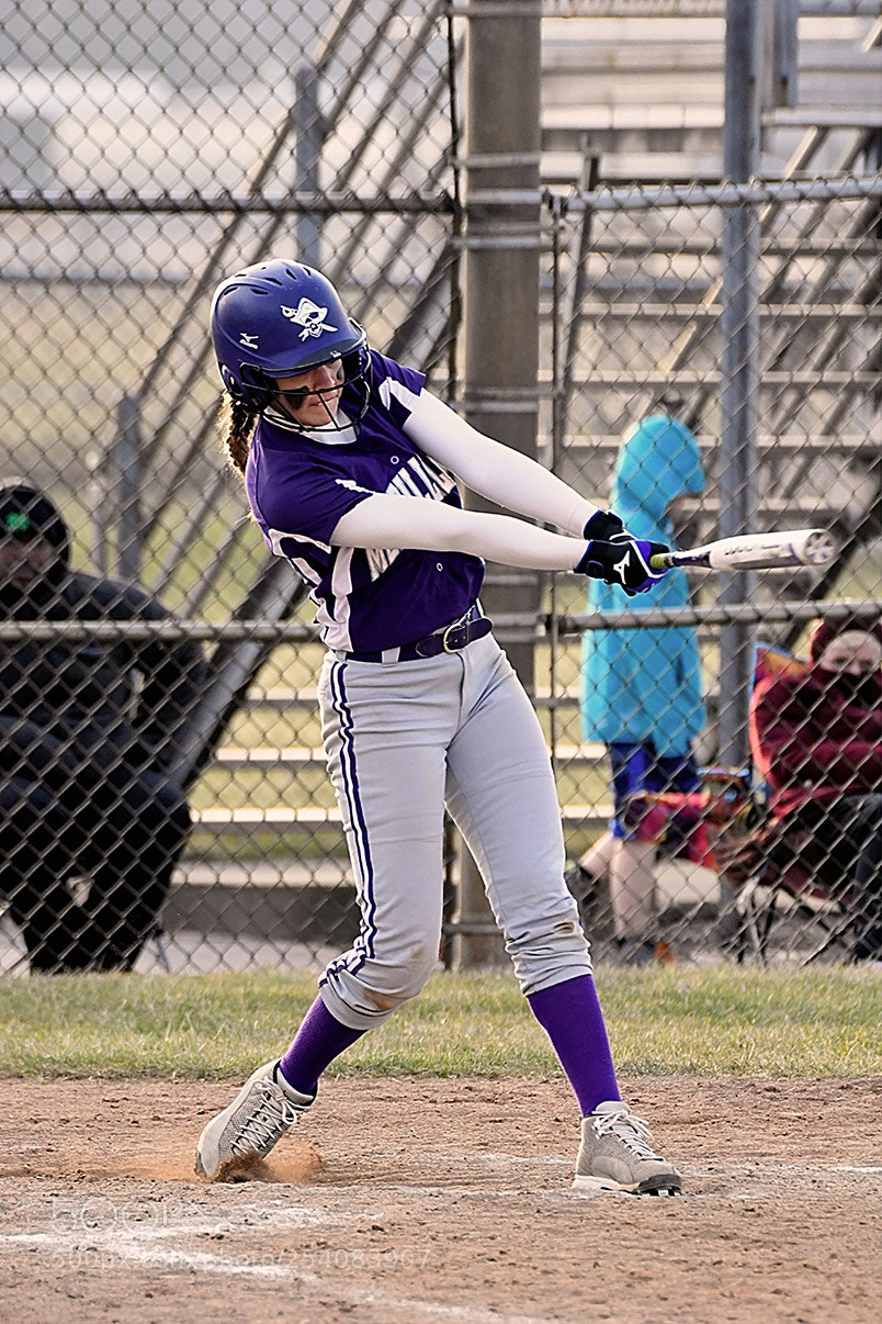 Nikon D500 sample photo. Softball photography