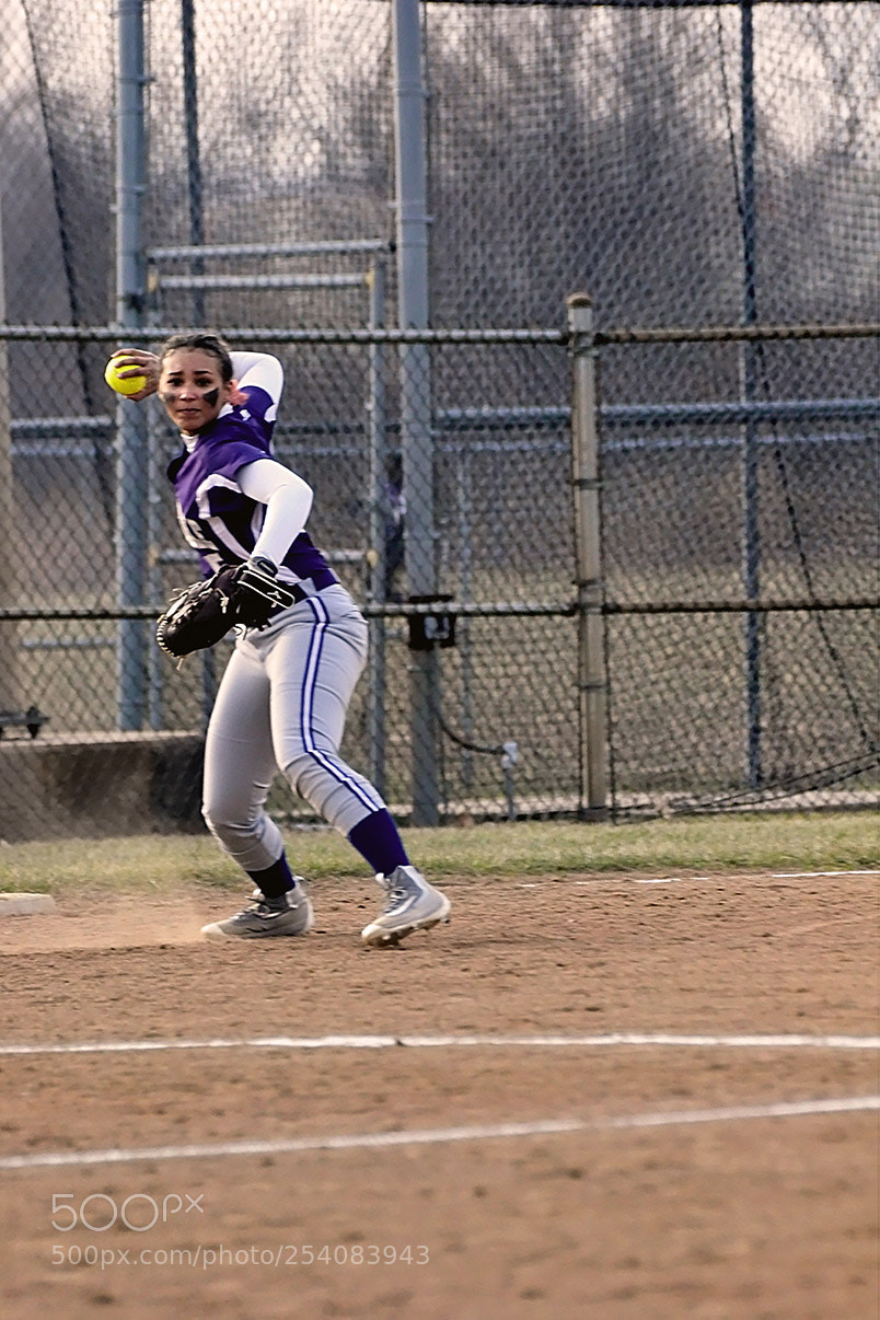 Nikon D500 sample photo. Softball photography