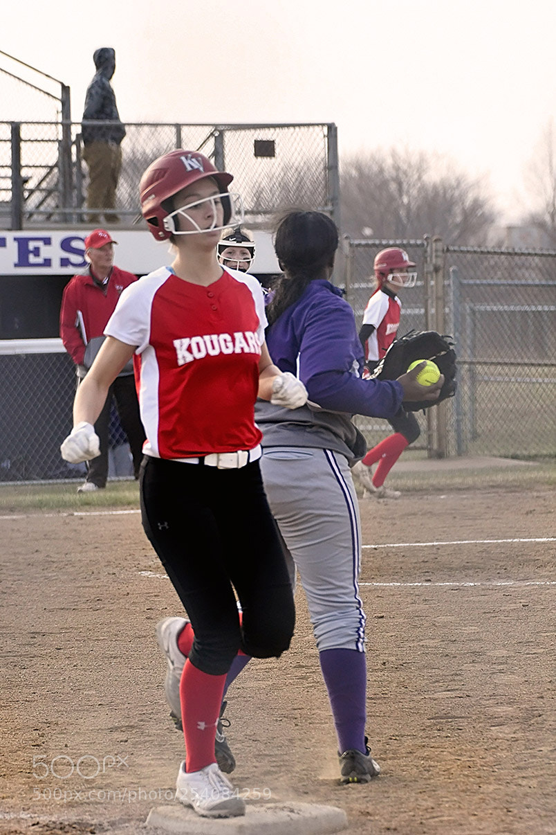 Nikon D500 sample photo. Softball photography