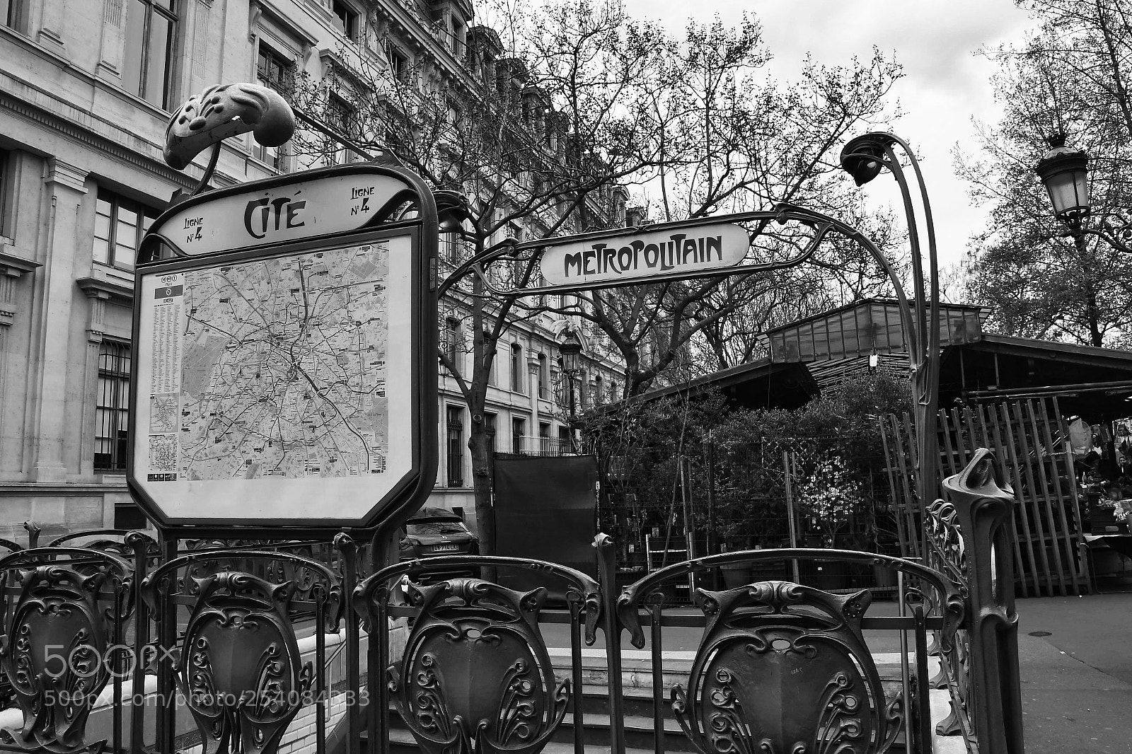 Nikon D500 sample photo. Metro station - paris photography