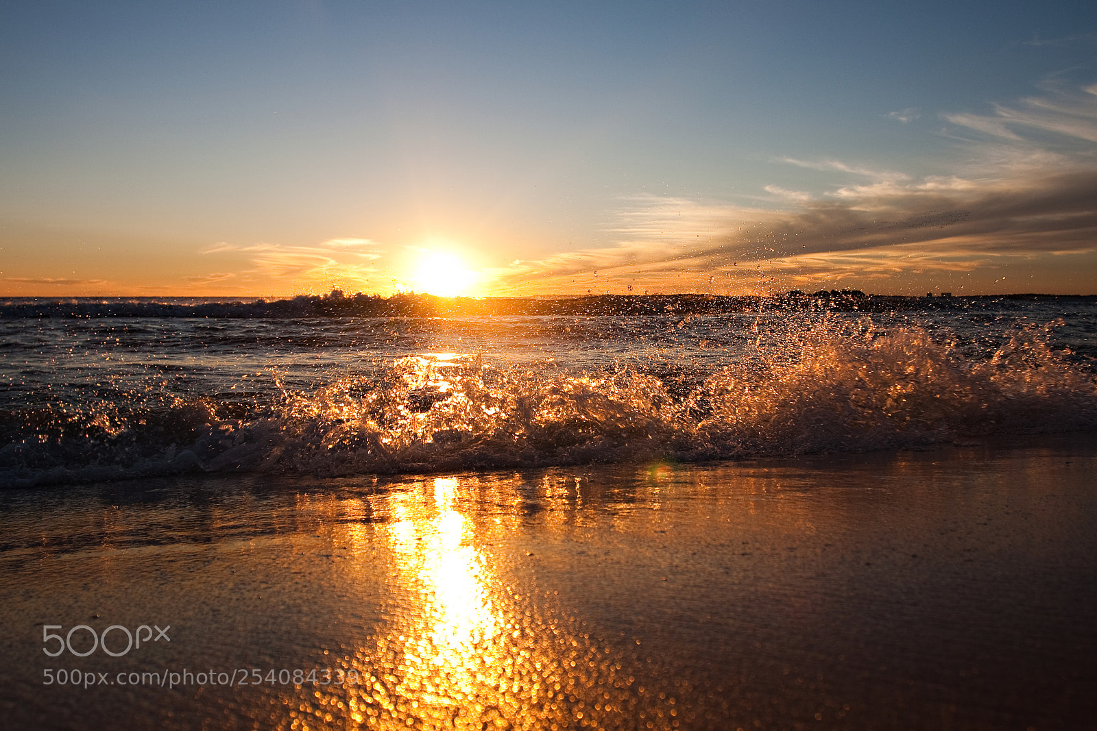 Canon EOS 40D sample photo. Crashing waves photography
