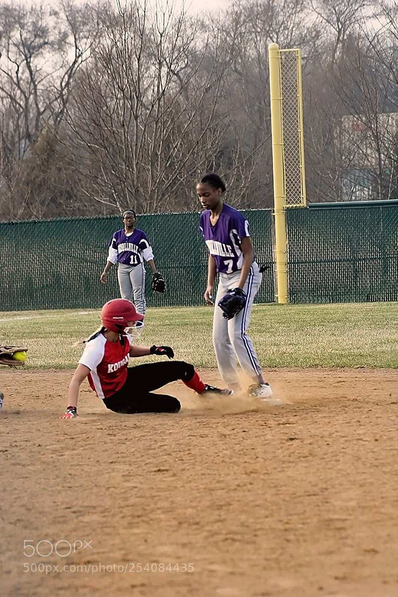 Nikon D500 sample photo. Softball photography