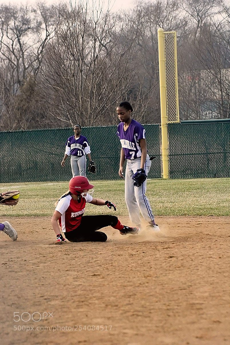 Nikon D500 sample photo. Softball photography