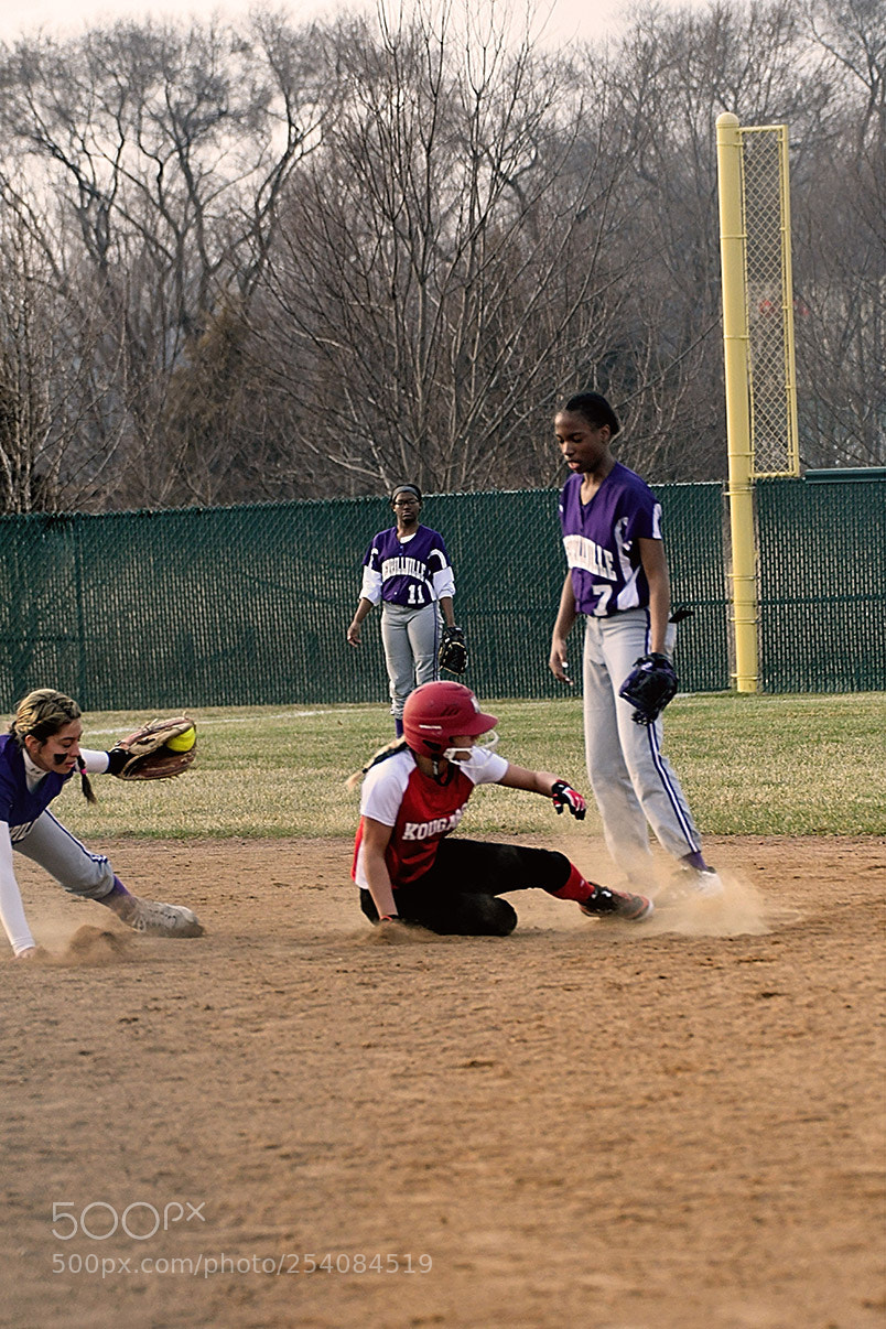 Nikon D500 sample photo. Softball photography