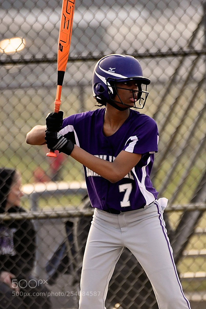 Nikon D500 sample photo. Softball photography