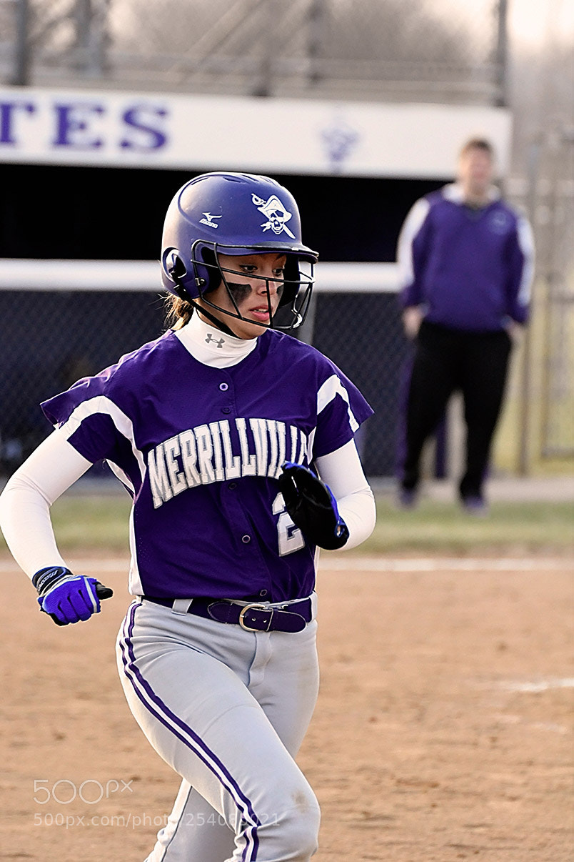 Nikon D500 sample photo. Softball photography
