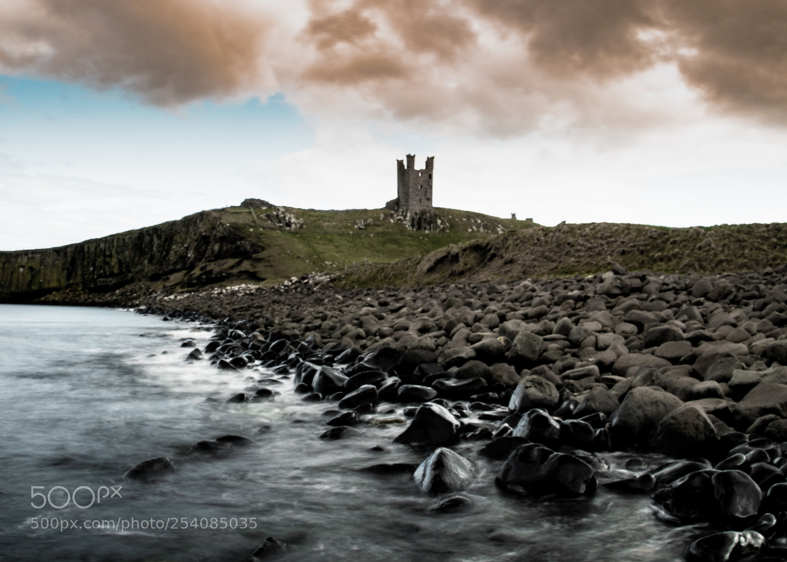 Nikon D5500 sample photo. Dunstanburgh castle, northumberland photography