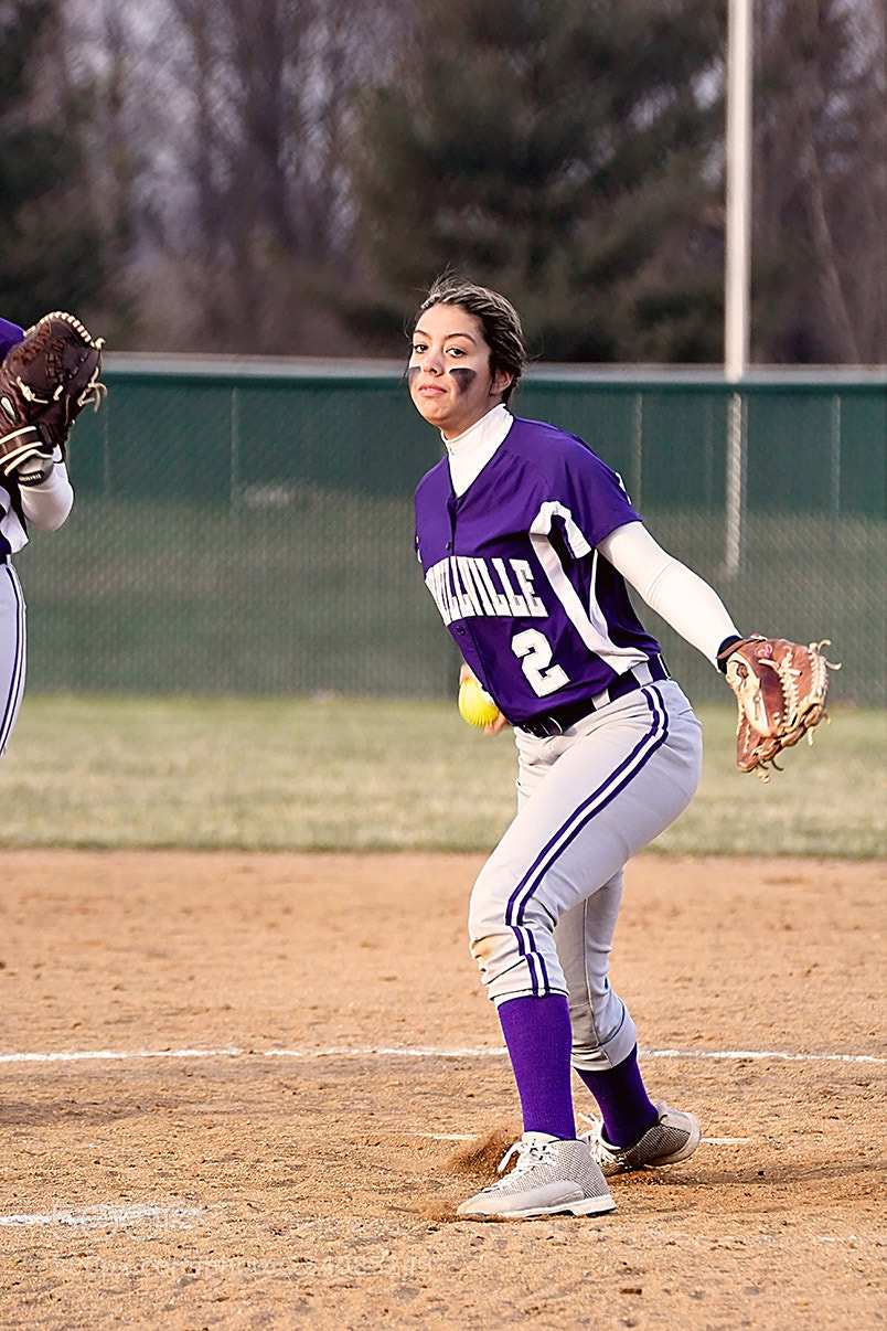 Nikon D500 sample photo. Softball photography