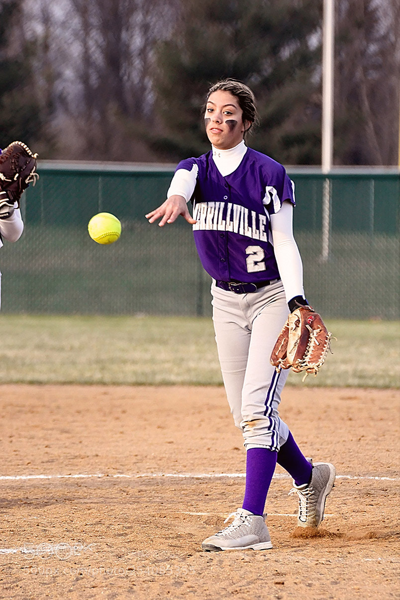 Nikon D500 sample photo. Softball photography