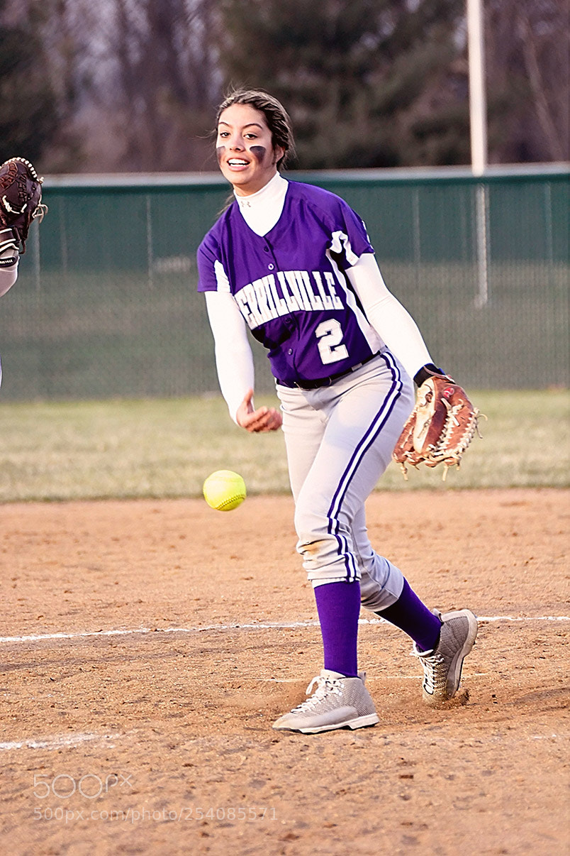 Nikon D500 sample photo. Softball photography