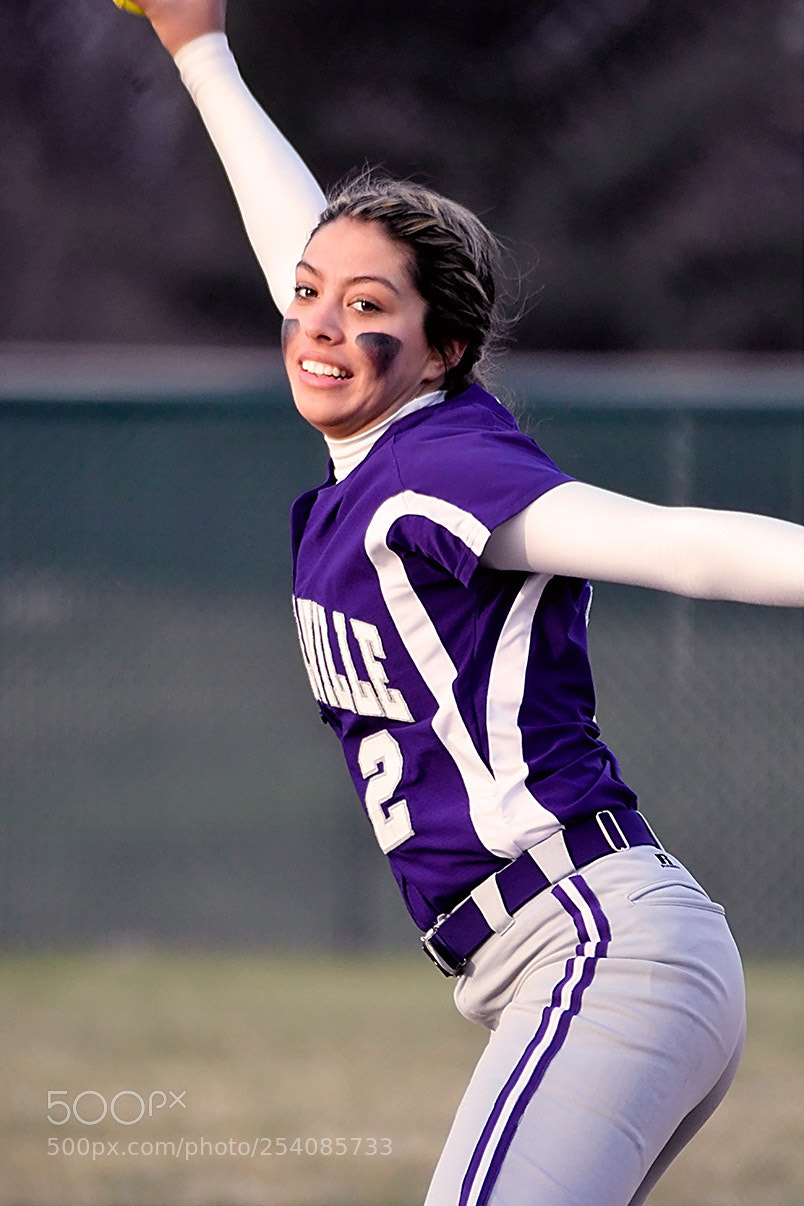 Nikon D500 sample photo. Softball photography