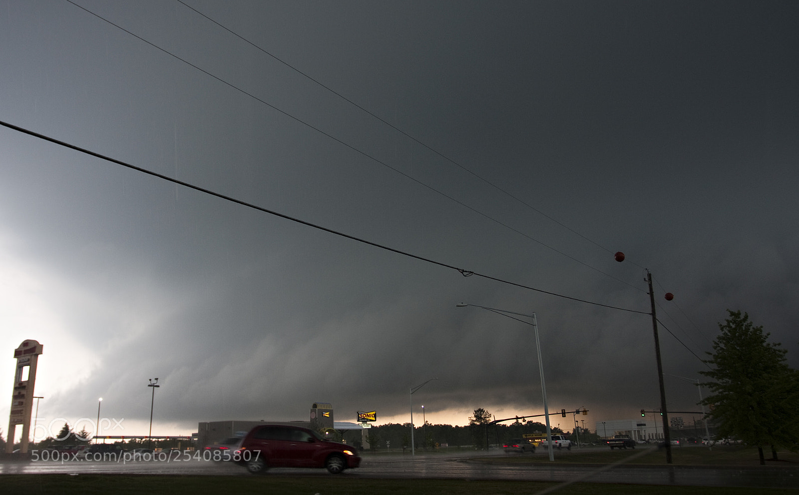 Canon EOS 40D sample photo. Starkville supercell photography