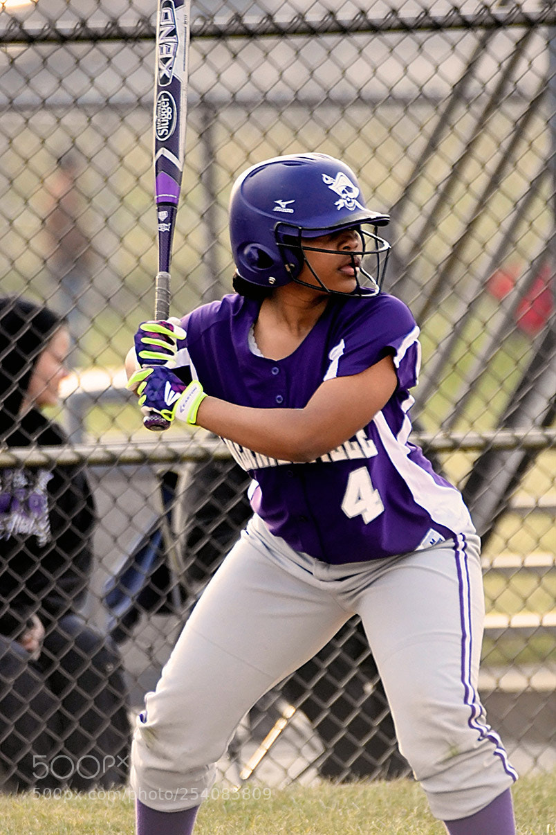 Nikon D500 sample photo. Softball photography