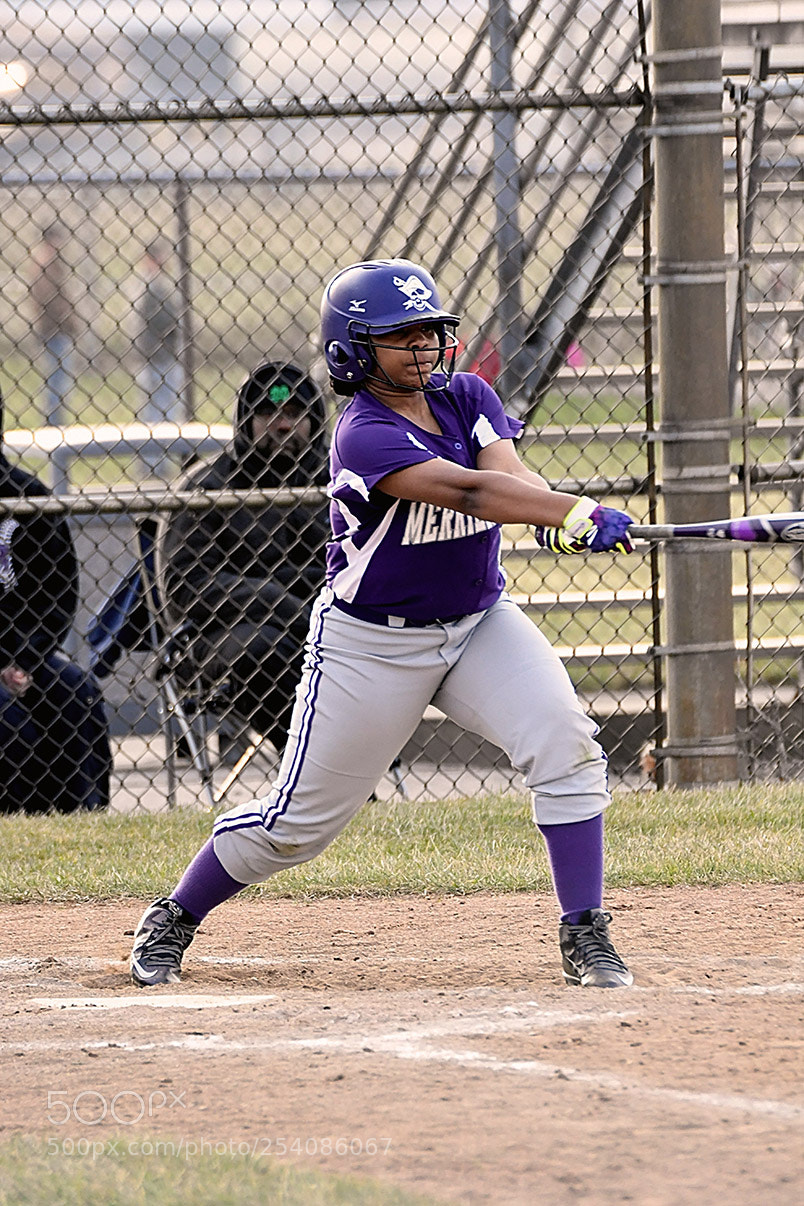 Nikon D500 sample photo. Softball photography