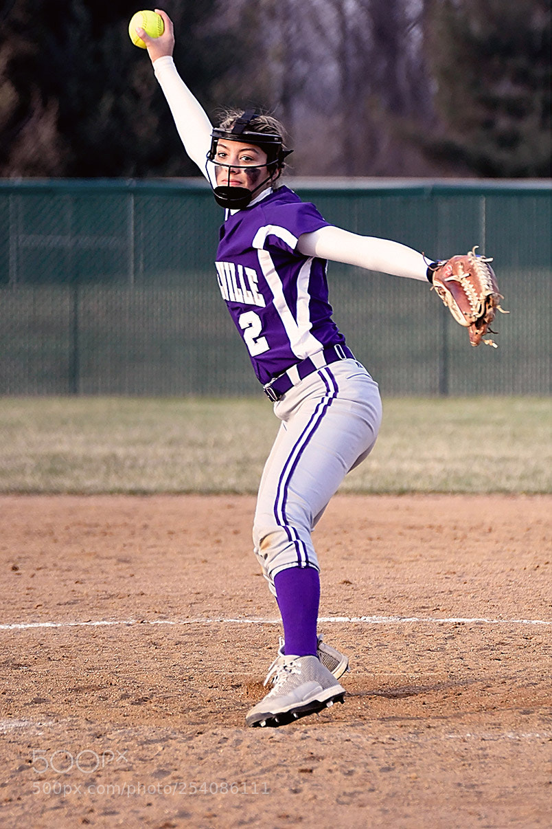 Nikon D500 sample photo. Softball photography