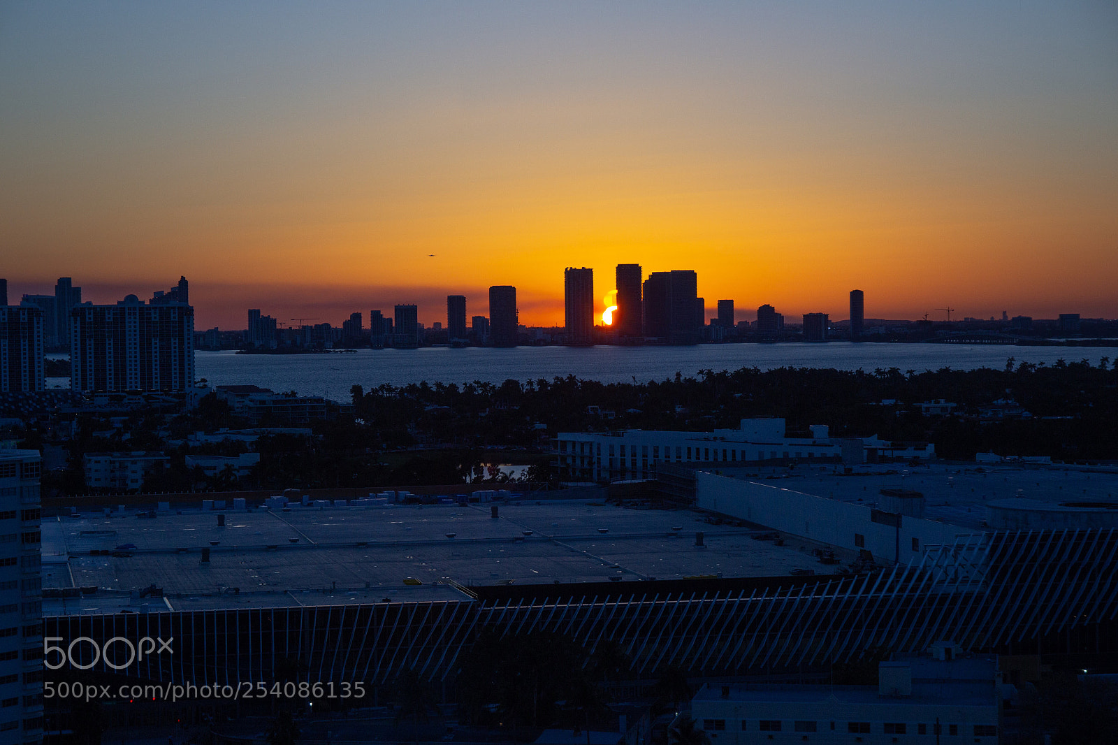 Canon EOS 100D (EOS Rebel SL1 / EOS Kiss X7) sample photo. Sunset with the miami photography