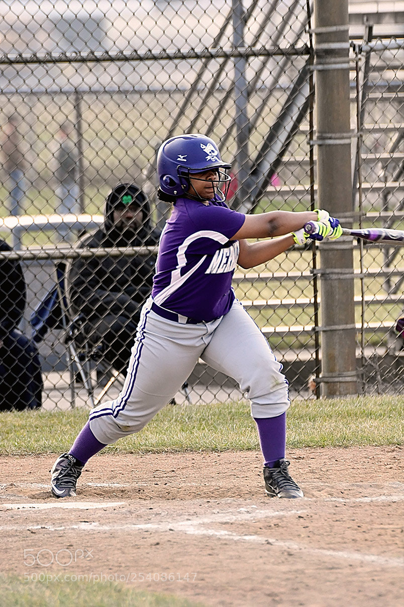 Nikon D500 sample photo. Softball photography