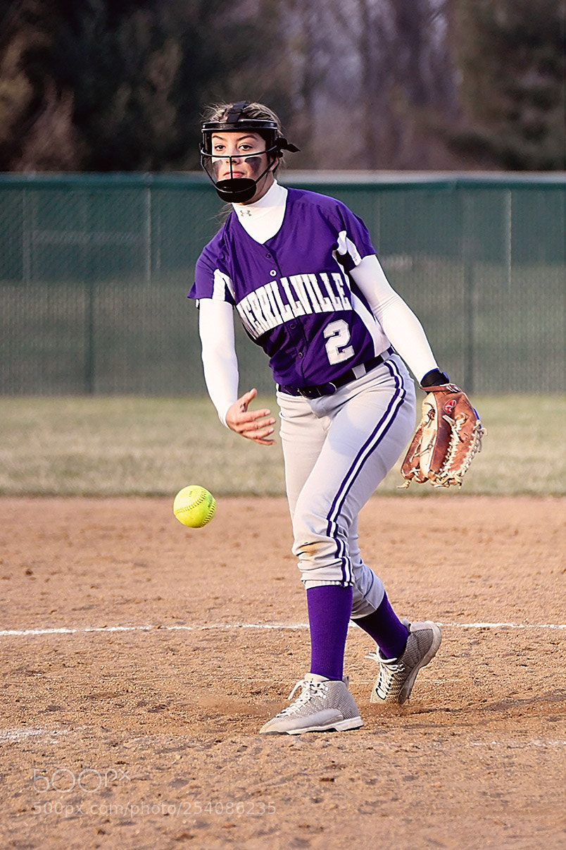 Nikon D500 sample photo. Softball photography