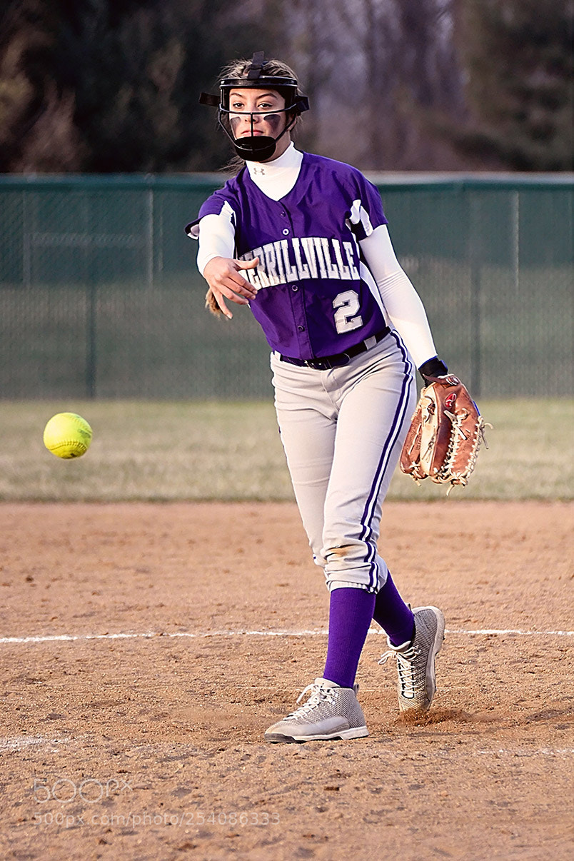 Nikon D500 sample photo. Softball photography
