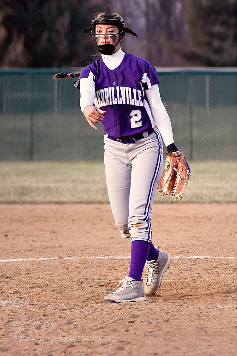 Nikon D500 sample photo. Softball photography