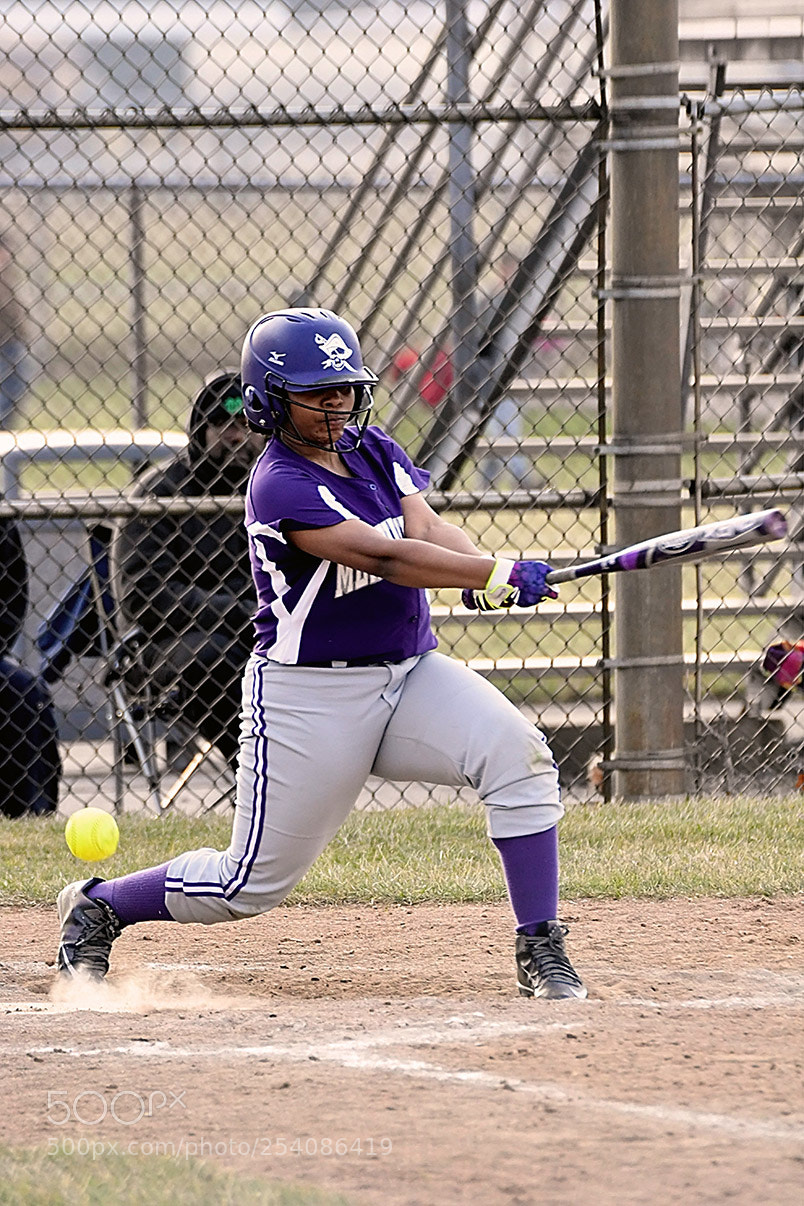 Nikon D500 sample photo. Softball photography
