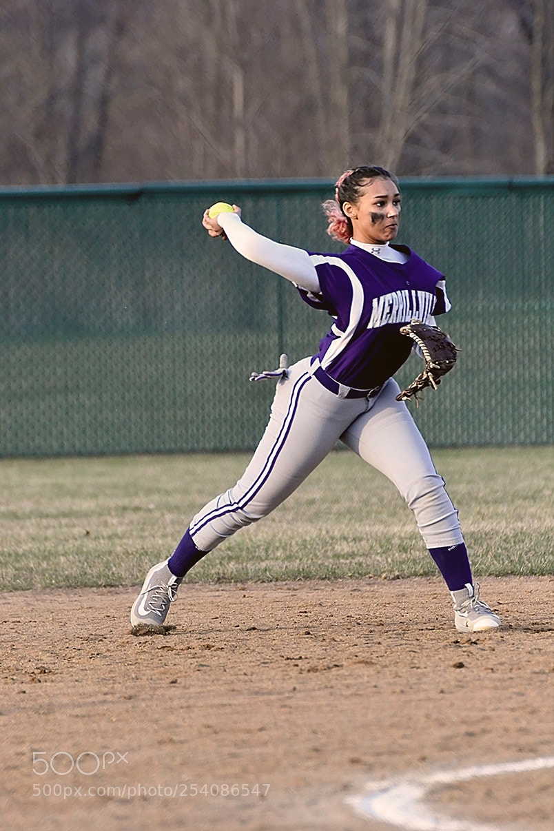 Nikon D500 sample photo. Softball photography