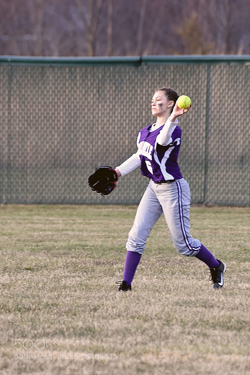 Nikon D500 sample photo. Softball photography