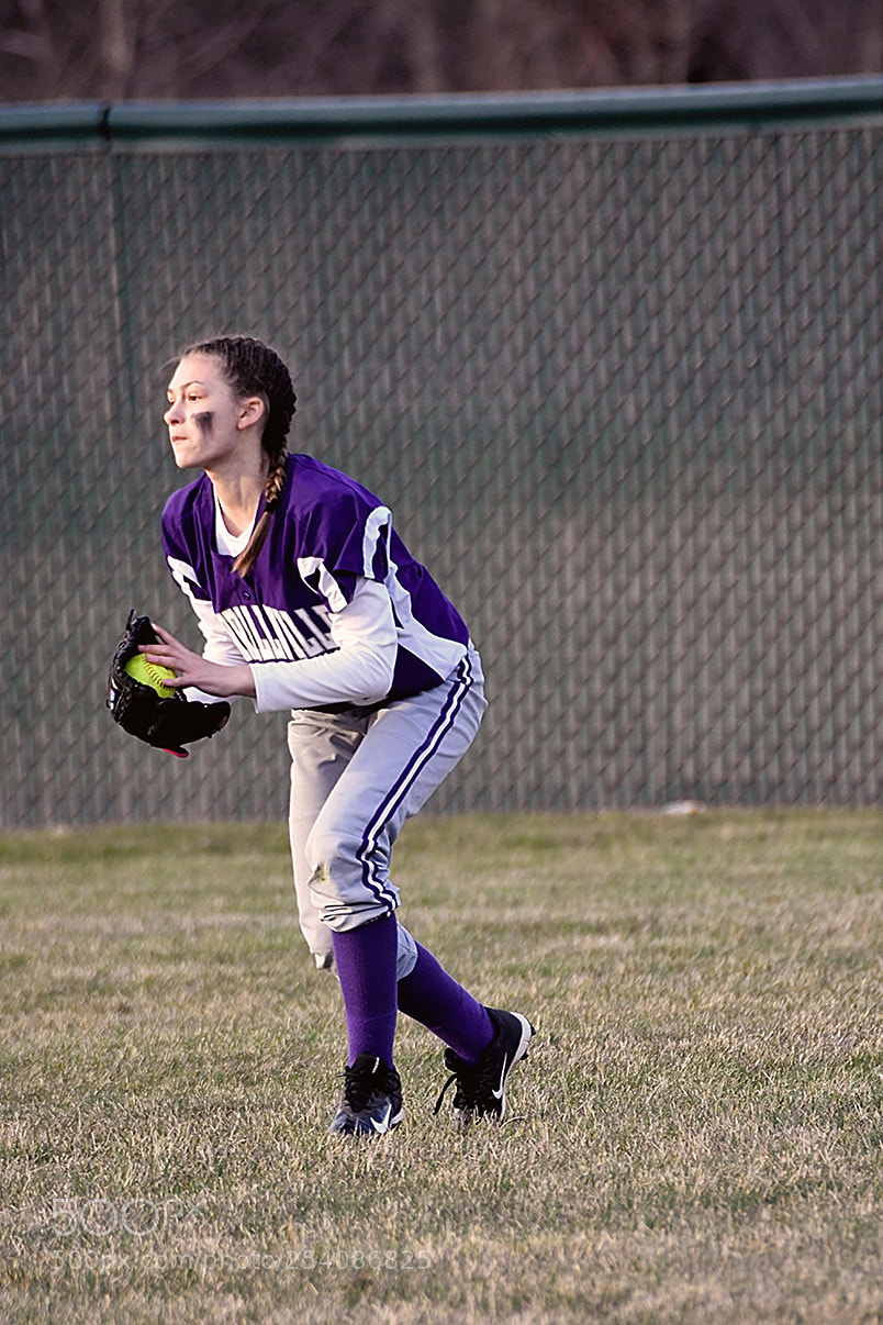 Nikon D500 sample photo. Softball photography