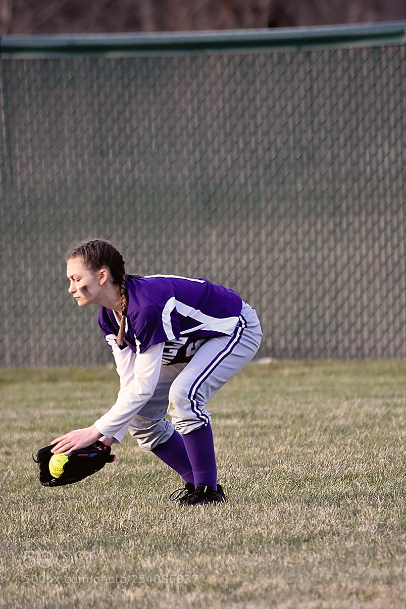 Nikon D500 sample photo. Softball photography