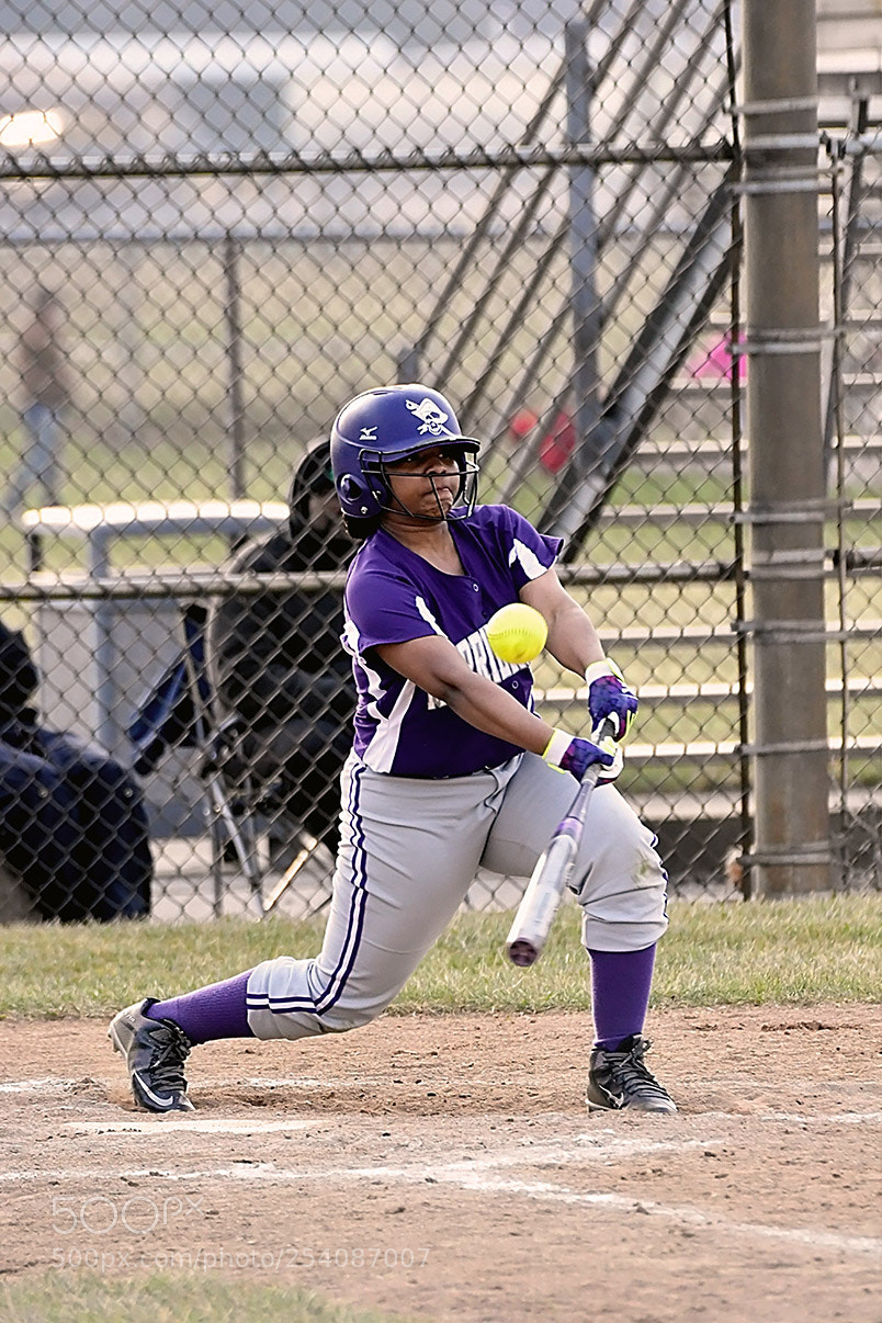 Nikon D500 sample photo. Softball photography