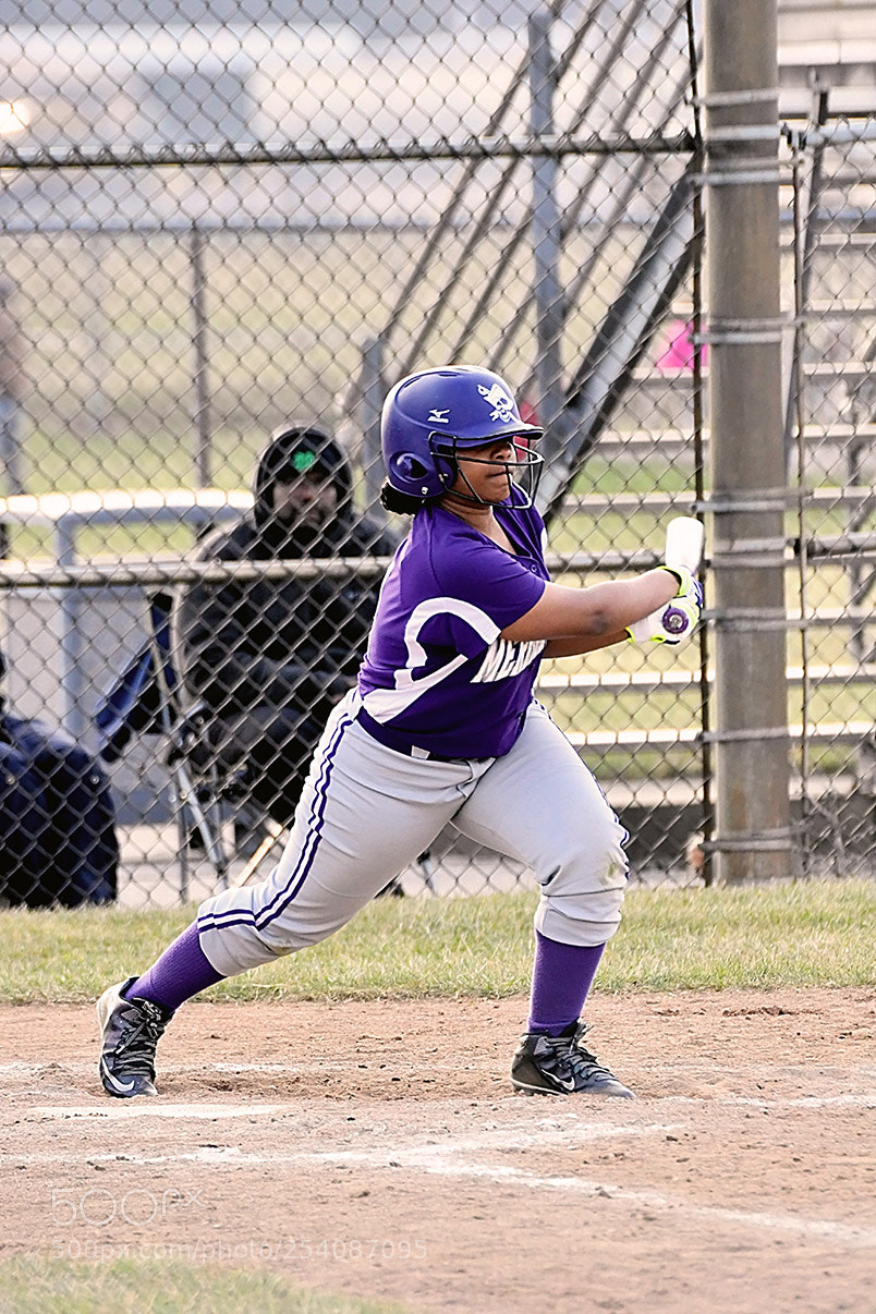 Nikon D500 sample photo. Softball photography