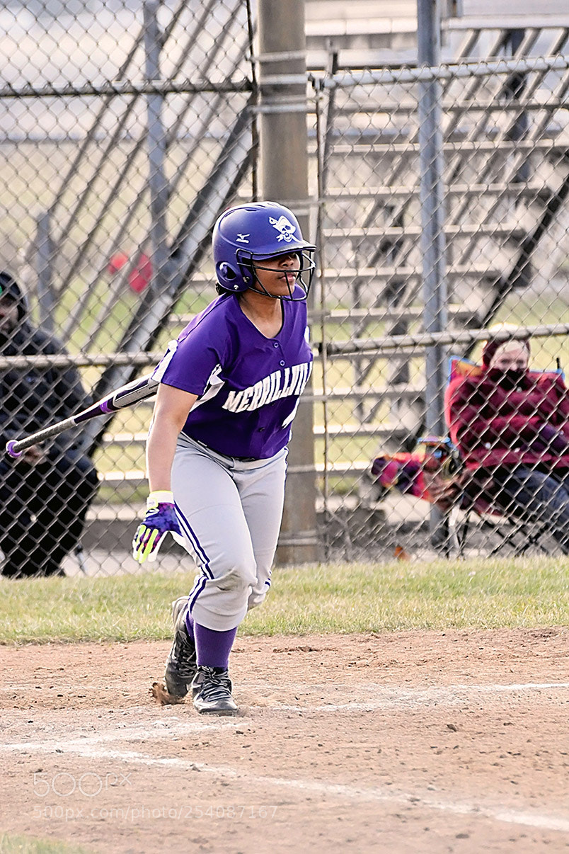 Nikon D500 sample photo. Softball photography
