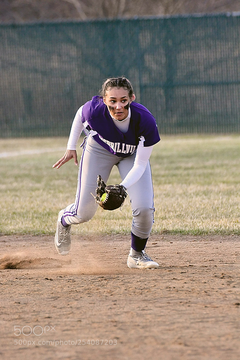 Nikon D500 sample photo. Softball photography