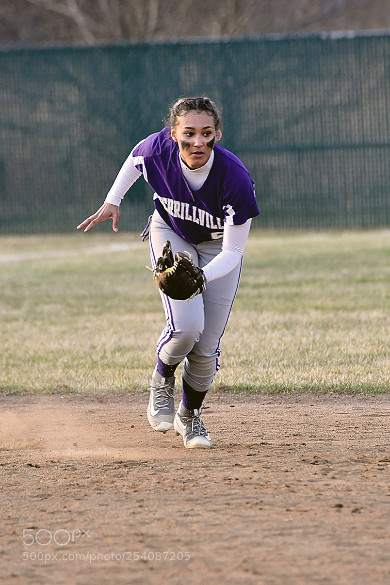 Nikon D500 sample photo. Softball photography