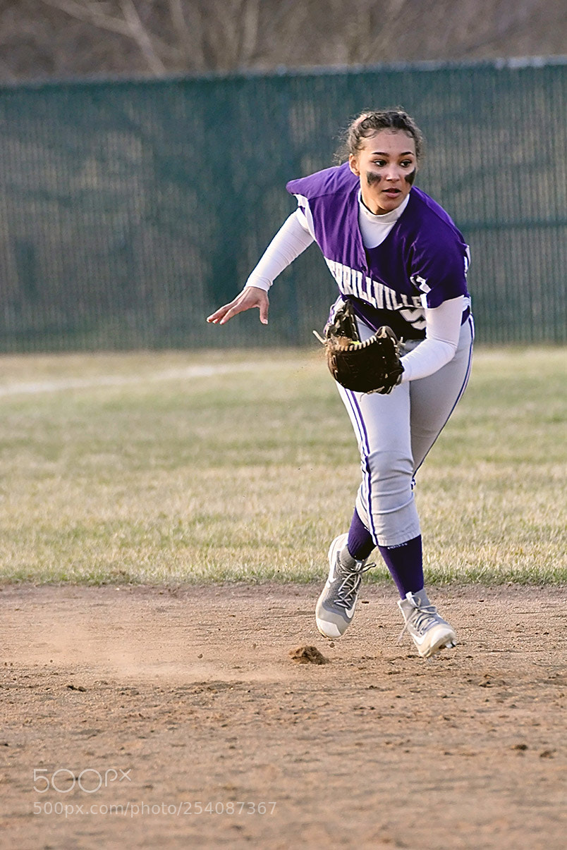 Nikon D500 sample photo. Softball photography