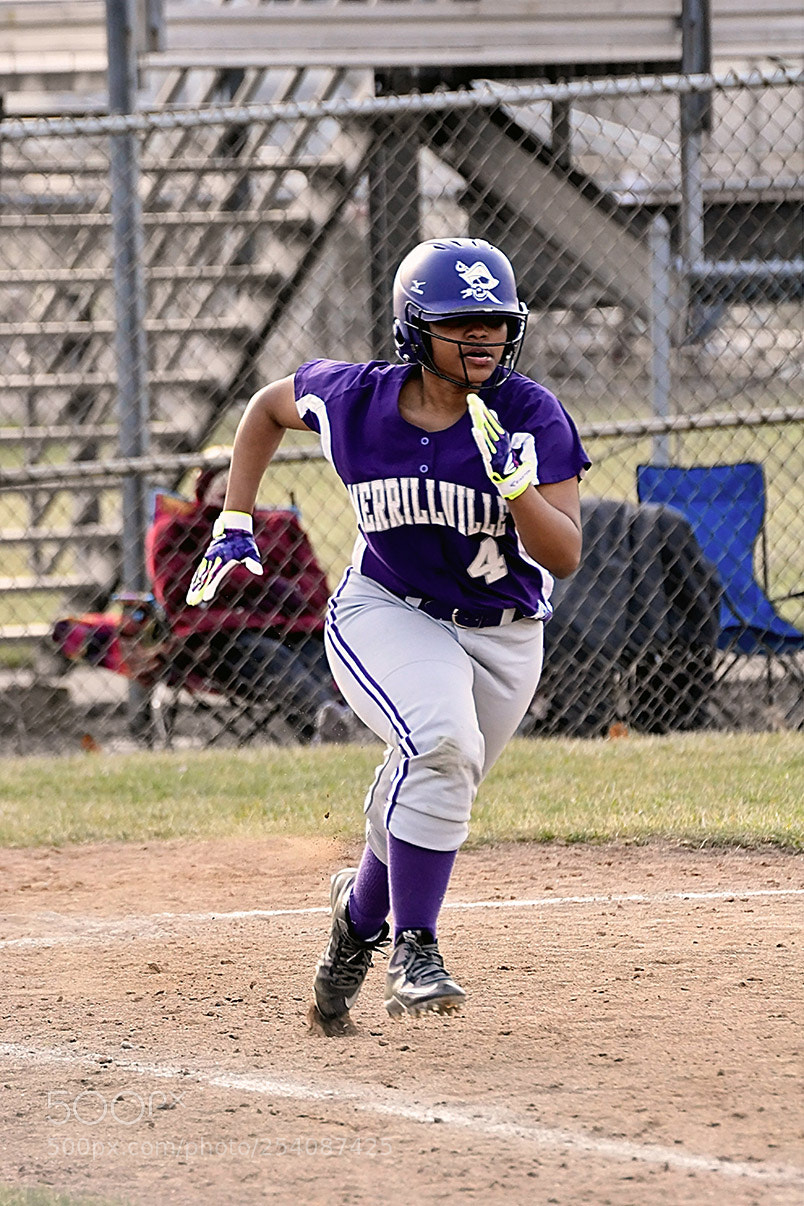Nikon D500 sample photo. Softball photography